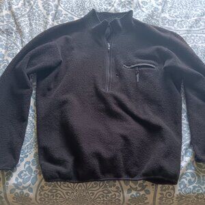 Women's Patagonia Fleece Black Size XL (Fits much more like a Large)
